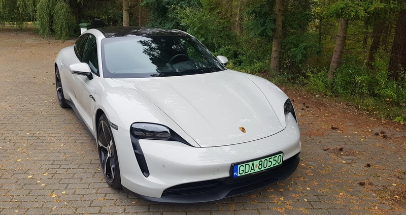 Porsche Taycan cena 469000 przebieg: 7000, rok produkcji 2022 z Pułtusk małe 466